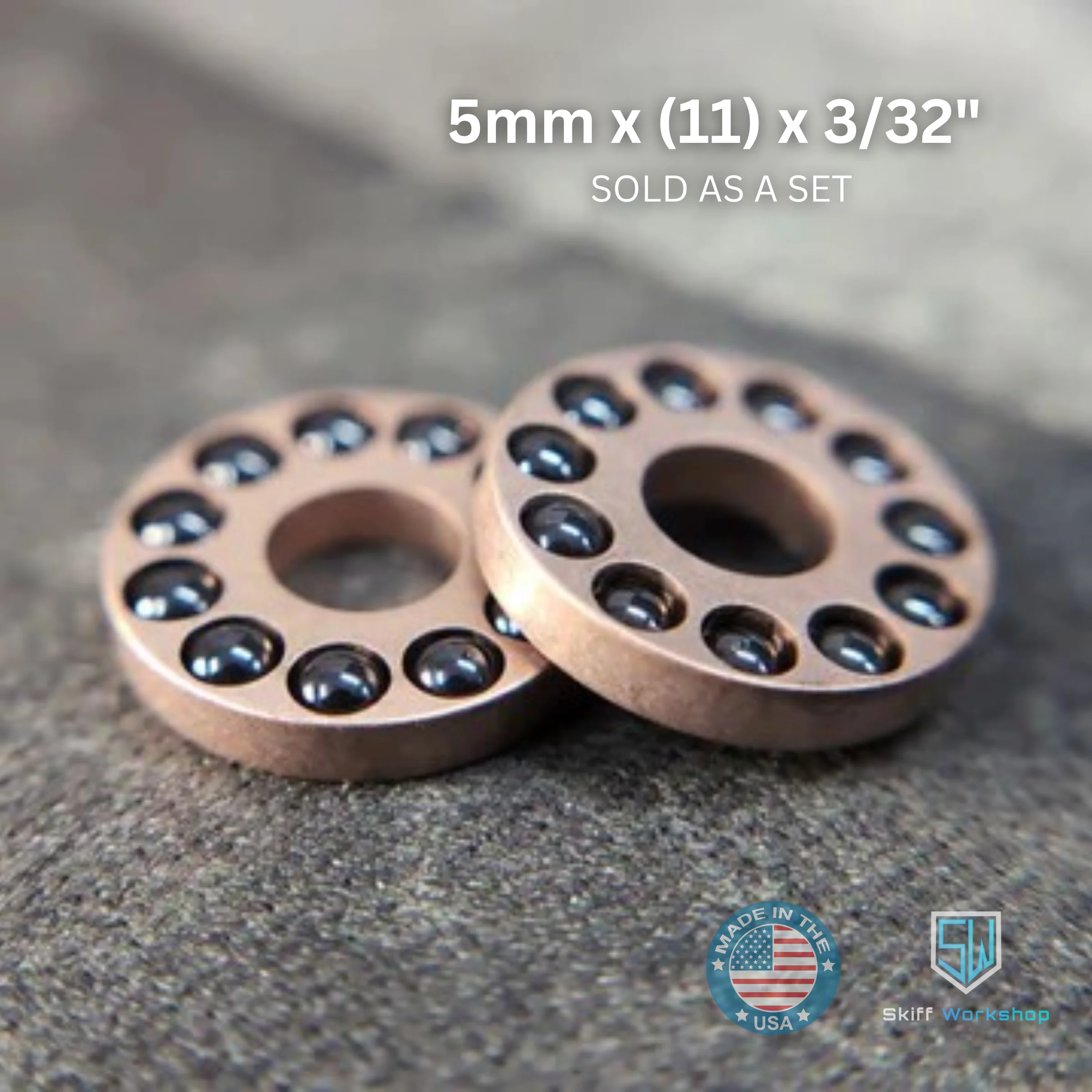 Bearings - 5mm x (11) x 3/32"