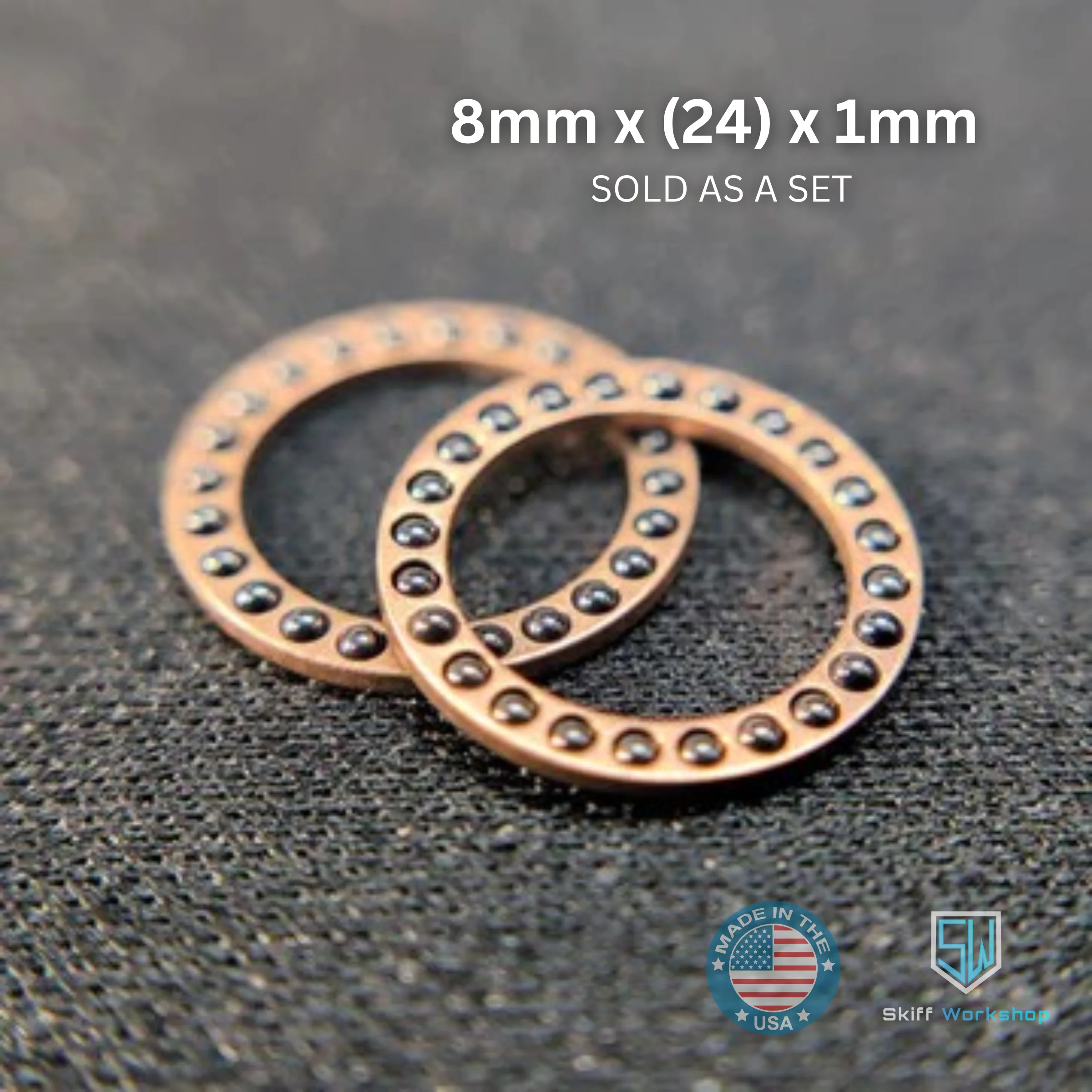 Bearings - 8mm x (24) x 1mm